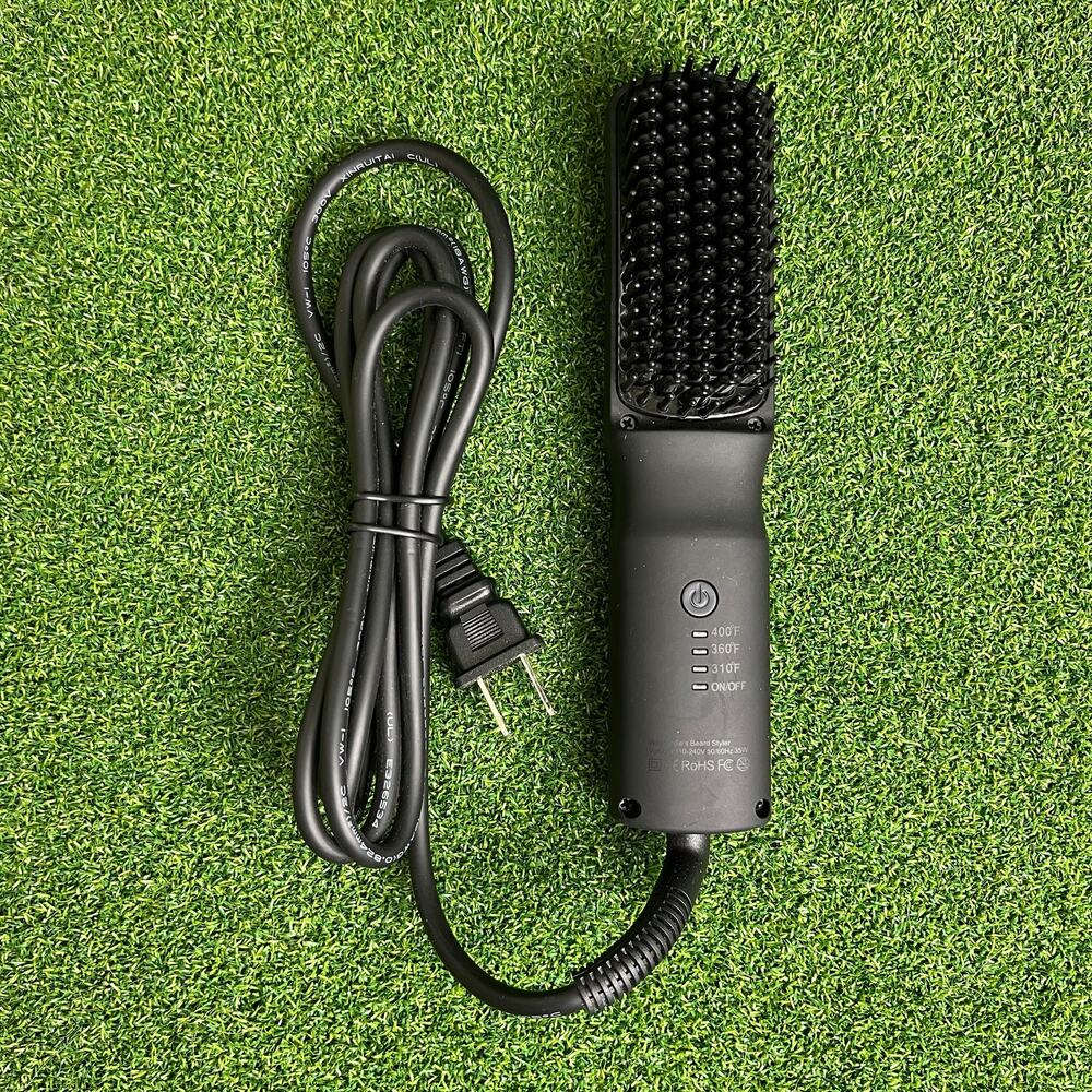 Wild Willies Beard Styler 110-240V Electric Straightening Brush